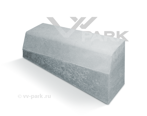 Бордюр БР 100.30/22-15 правый серый